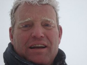 Tako after skiing